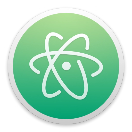 The application icon for Atom.